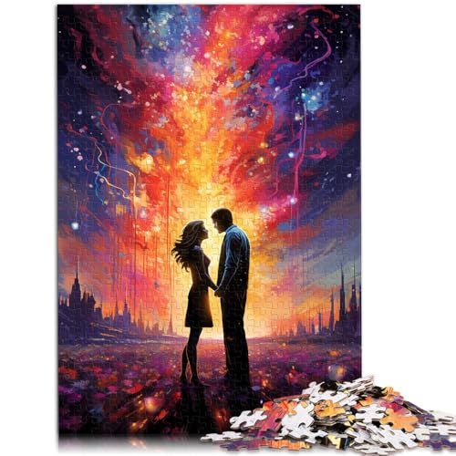 Puzzle 1000 Teile für Erwachsene endloser Liebesraum entspannendes intellektuelles Lernspielzeug 26 x 38 cm anspruchsvolles Spiel und Familienspiel Puzzle 1000 Teile für Erwachsene endloser Liebesraum entspannendes intellektuelles Lernspielzeug 26 x 38 cm anspruchsvolles Spiel und Familienspiel von DLBHSG