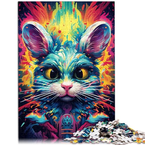 Puzzle 1000 Teile für Erwachsene farbige Maus Lernspiel Herausforderungsspielzeug 26 x 38 cm Geschenke für Freunde und Familie für Teenager ab 14 Jahren Puzzle 1000 Teile für Erwachsene farbige Maus Lernspiel Herausforderungsspielzeug 26 x 38 cm Geschenke für Freunde und Familie für Teenager ab 14 Jahren von DLBHSG