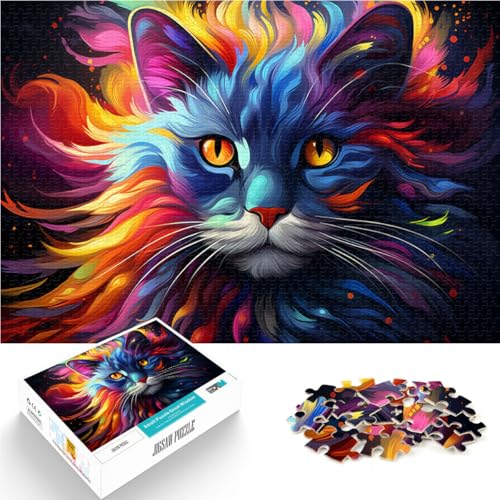 Puzzle 1000 Teile für Erwachsene hübsche Katzen Puzzle 26 x 38 cm tolles Geschenk für die ganze Familie für 14-Jährige Puzzle 1000 Teile für Erwachsene hübsche Katzen Puzzle 26 x 38 cm tolles Geschenk für die ganze Familie für 14-Jährige von DLBHSG