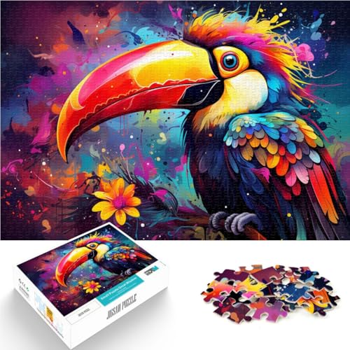 Puzzle 1000 Teile für Erwachsene tropischer Tukan Spielspielzeug 50 x 75 cm Lernspiel für Geburtstag Weihnachten für Kinder ab 14 Jahren Puzzle 1000 Teile für Erwachsene tropischer Tukan Spielspielzeug 50 x 75 cm Lernspiel für Geburtstag Weihnachten für Kinder ab 14 Jahren von DLBHSG