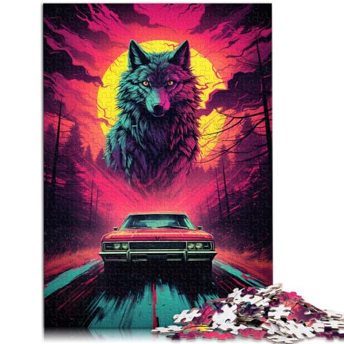 Puzzle 1000 Teile für Erwachsene übernatürlicher Wolf Lernspielzeug 50 x 75 cm Lernspiel für Geburtstag Weihnachten Puzzle 1000 Teile für Erwachsene übernatürlicher Wolf Lernspielzeug 50 x 75 cm Lernspiel für Geburtstag Weihnachten von DLBHSG
