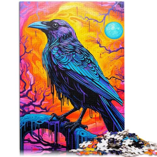 Puzzle 1000 Teile für Erwachsene wunderbare Krähe Puzzle als Geschenk 50 x 75 cm stärkt die Liebe zwischen Paaren für Teenager ab 14 Jahren Puzzle 1000 Teile für Erwachsene wunderbare Krähe Puzzle als Geschenk 50 x 75 cm stärkt die Liebe zwischen Paaren für Teenager ab 14 Jahren von DLBHSG