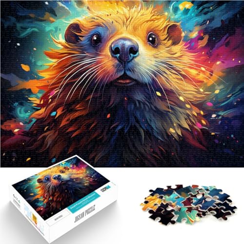 Puzzle 1000 Teile für Erwachsene Tier-Meerschweinchen Denkspiel 50 x 75 cm Lernspiel für Geburtstag Weihnachten für 14-Jährige von DLBHSG