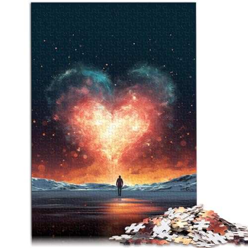 1000-teiliges Puzzle für Erwachsene, Kunst, pädagogisches Spielzeug zum Stressabbau, 50 x 75 cm, Herausforderung der Gehirnintelligenz, süchtig machendes Spielzeug für 14-Jährige von DLBHSG