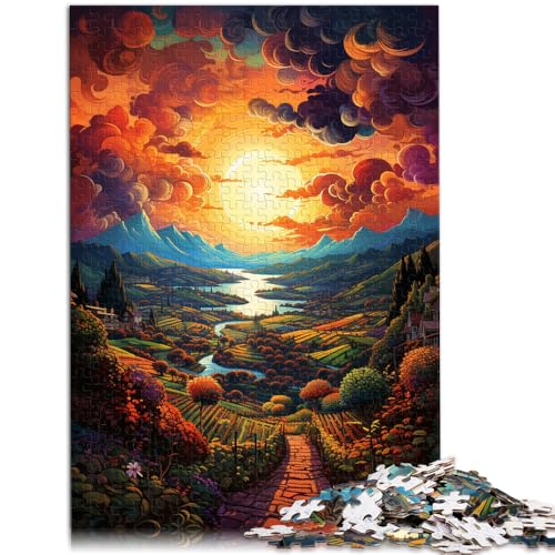 Puzzle Erwachsene Schwarzes Loch Morgendämmerung Puzzles Erwachsene 1000 Teile 19,7 x 29,5 Zoll Holzpuzzle Spielzeug Wanddekoration und Jugendliche ab 14 Jahren von DLBHSG