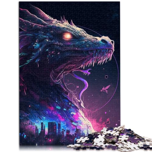 Puzzle Erwachsene mit 1000 Teilen futuristisches Ryujin-Puzzle zum Selbermachen Spielzeug 26 x 38 cm mit vollständig ineinander greifenden zufällig geformten Teilen Teenager ab 14 Jahren Puzzle Erwachsene mit 1000 Teilen futuristisches Ryujin-Puzzle zum Selbermachen Spielzeug 26 x 38 cm mit vollständig ineinander greifenden zufällig geformten Teilen Teenager ab 14 Jahren von DLBHSG