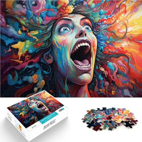 Puzzle für Erwachsene 1000 Teile Frau für Familienspaß 50 x 75 cm ganze Familie ab 14 Jahren Puzzle für Erwachsene 1000 Teile Frau für Familienspaß 50 x 75 cm ganze Familie ab 14 Jahren von DLBHSG