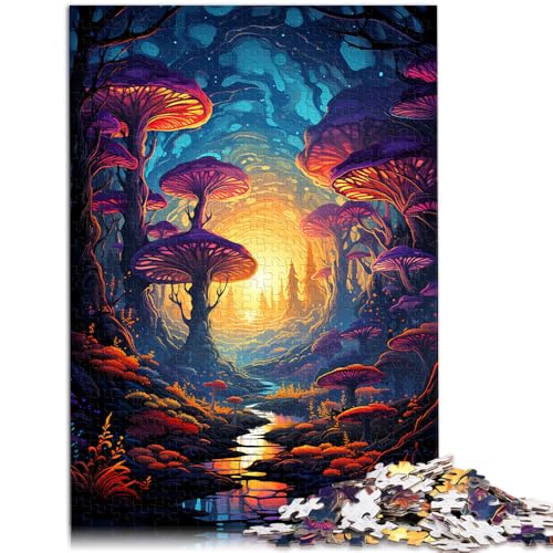Puzzle 1000 Teile für Erwachsene Fantasiewald 50 x 75 cm Stressabbau schwierige Herausforderung für Kinder ab 14 Jahren von DLBHSG