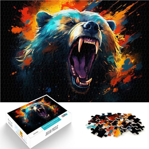 Puzzle T Rex Darling Puzzle 1000 Teile für Erwachsene 19,7 x 29,5 Zoll Holzpuzzle Weihnachtspuzzle Geschenke Geeignet für Erwachsene und Jugendliche ab 14 Jahren von DLBHSG