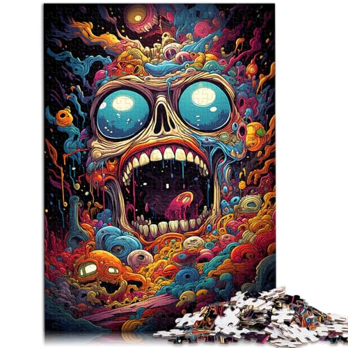 Puzzle für Erwachsene, 1000 Teile, Monster King-Quizspiel, 50 x 75 cm. Helfen Sie dem Gehirn, süchtig machende Spielzeuge zu trainieren und Geduld zu entwickeln. von DLBHSG