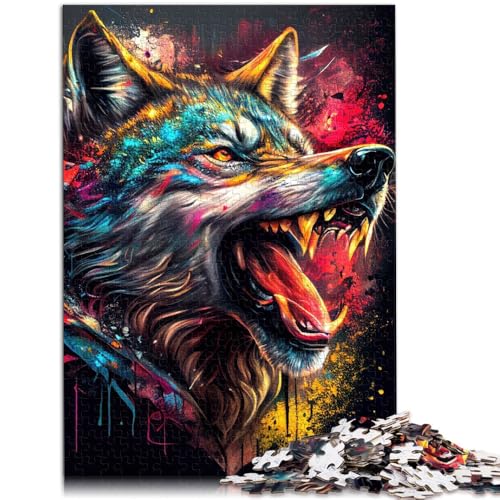 Puzzle für Erwachsene 1000 Teile „Der Piratenwolf“ Lernpuzzle 50 x 75 cm Stressabbau schwierige Herausforderung Puzzle für Erwachsene 1000 Teile „Der Piratenwolf“ Lernpuzzle 50 x 75 cm Stressabbau schwierige Herausforderung von DLBHSG
