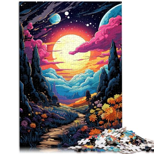 Puzzle für Erwachsene 1000 Teile „Die Schönheit des himmlischen Gartens“ Denkspiel 50 x 75 cm tolles Geschenk für die ganze Familie von DLBHSG