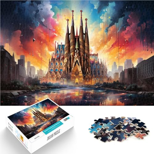 Puzzle für Erwachsene 1000 Teile „Sagrada Familia“ Spielspielzeug 50 x 75 cm stärkt die Liebe zwischen Paaren für 14-Jährige Puzzle für Erwachsene 1000 Teile „Sagrada Familia“ Spielspielzeug 50 x 75 cm stärkt die Liebe zwischen Paaren für 14-Jährige von DLBHSG