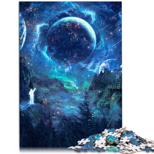 Puzzle für Erwachsene 1000 Teile „The View“-Spiel Spielzeug 26 x 38 cm anspruchsvolles Spiel und Familienspiel für Teenager ab 14 Jahren von DLBHSG