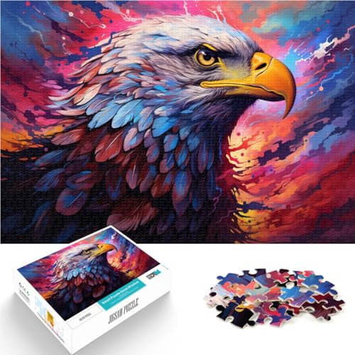 Puzzle für Erwachsene 1000 Teile Adler Spielzeug Denkspiel 26 x 38 cm Spaß für zu Hause Aktivitäten Geburtstagsgeschenk Reisegeschenk Puzzle für Erwachsene 1000 Teile Adler Spielzeug Denkspiel 26 x 38 cm Spaß für zu Hause Aktivitäten Geburtstagsgeschenk Reisegeschenk von DLBHSG