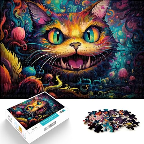 Puzzle für Erwachsene 1000 Teile Alice Cat Quizspiel 26 x 38 cm ganze Familie für Teenager ab 14 Jahren Puzzle für Erwachsene 1000 Teile Alice Cat Quizspiel 26 x 38 cm ganze Familie für Teenager ab 14 Jahren von DLBHSG