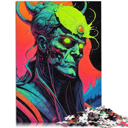Puzzle für Erwachsene 1000 Teile Alien Commander Puzzle – anspruchsvolles Spiel 26 x 38 cm zum Stressabbau zum Urlaub zu Hause zum Zeitvertreib Puzzle für Erwachsene 1000 Teile Alien Commander Puzzle – anspruchsvolles Spiel 26 x 38 cm zum Stressabbau zum Urlaub zu Hause zum Zeitvertreib von DLBHSG