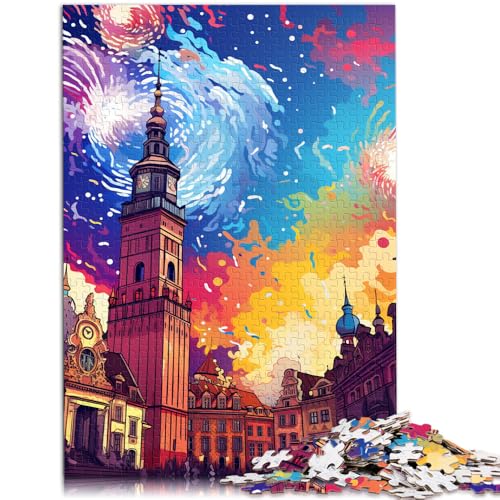 Puzzle für Erwachsene 1000 Teile Ansicht des Warschauer Rathausturms Denkspiel 50 x 75 cm mit passendem Poster und Quizblatt Puzzle für Erwachsene 1000 Teile Ansicht des Warschauer Rathausturms Denkspiel 50 x 75 cm mit passendem Poster und Quizblatt von DLBHSG