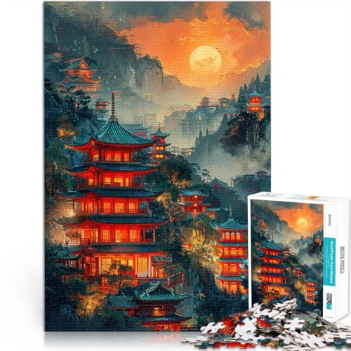 Puzzle für Erwachsene 1000 Teile Antiker Tempel bei Nacht Quizspiel 50 x 75 cm einzigartige Heimdekoration und Geschenke für Teenager ab 14 Jahren Puzzle für Erwachsene 1000 Teile Antiker Tempel bei Nacht Quizspiel 50 x 75 cm einzigartige Heimdekoration und Geschenke für Teenager ab 14 Jahren von DLBHSG