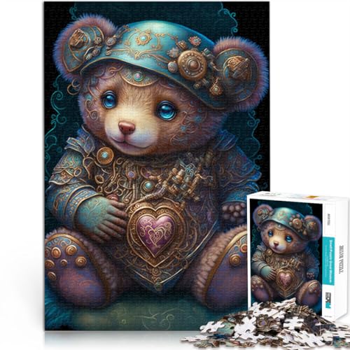 Puzzle für Erwachsene 1000 Teile Art Bear Lernspielzeug Familienspiele 26 x 38 cm ganze Familie Puzzle für Erwachsene 1000 Teile Art Bear Lernspielzeug Familienspiele 26 x 38 cm ganze Familie von DLBHSG