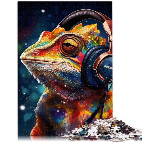 Puzzle für Erwachsene 1000 Teile Art Chamäleon Puzzlespiel 26x38cm ganze Familie für Teenager ab 14 Jahren Puzzle für Erwachsene 1000 Teile Art Chamäleon Puzzlespiel 26x38cm ganze Familie für Teenager ab 14 Jahren von DLBHSG