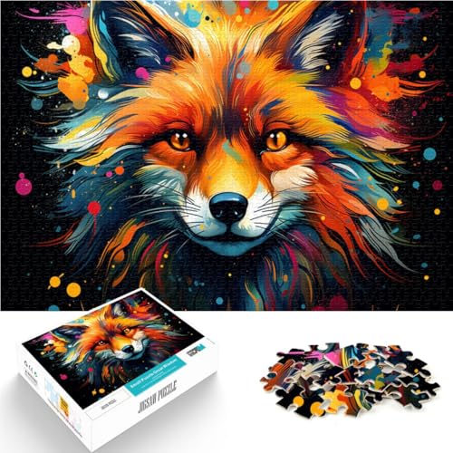Puzzle für Erwachsene 1000 Teile Art Fox Lernspiele Heimdekoration Puzzle 50x75cm Lernspiel für Geburtstag Weihnachten Puzzle für Erwachsene 1000 Teile Art Fox Lernspiele Heimdekoration Puzzle 50x75cm Lernspiel für Geburtstag Weihnachten von DLBHSG