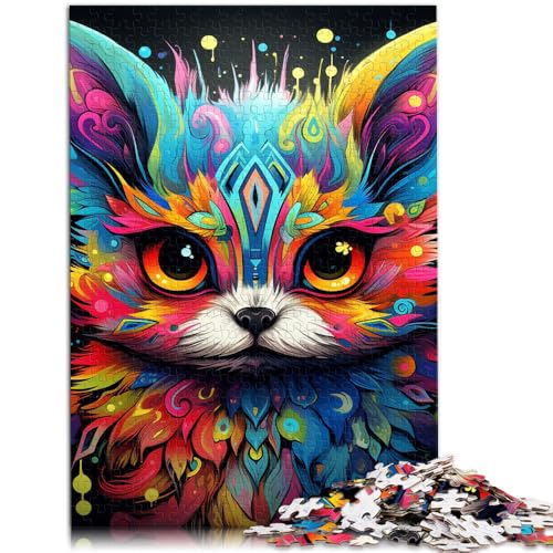 Puzzle für Erwachsene 1000 Teile Art Fox pädagogische Herausforderung 50 x 75 cm Geschenke für Freunde und Familie für Teenager ab 14 Jahren Puzzle für Erwachsene 1000 Teile Art Fox pädagogische Herausforderung 50 x 75 cm Geschenke für Freunde und Familie für Teenager ab 14 Jahren von DLBHSG