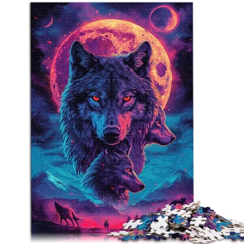 Puzzle für Erwachsene 1000 Teile Art Wolf Lernspiele für Zuhause DIY-Spielzeug 26 x 38 cm einzigartige Geburtstags- und Geschenkideen für Teenager ab 14 Jahren Puzzle für Erwachsene 1000 Teile Art Wolf Lernspiele für Zuhause DIY-Spielzeug 26 x 38 cm einzigartige Geburtstags- und Geschenkideen für Teenager ab 14 Jahren von DLBHSG