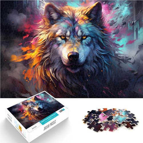 Puzzle für Erwachsene 1000 Teile Art Wolf Quizspiel 50 x 75 cm ganze Familie für Teenager ab 14 Jahren Puzzle für Erwachsene 1000 Teile Art Wolf Quizspiel 50 x 75 cm ganze Familie für Teenager ab 14 Jahren von DLBHSG