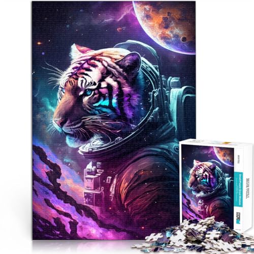 Puzzle für Erwachsene 1000 Teile Astronaut Tiger Herausforderndes Spiel Puzzles 50x75cm Lernspiel für Geburtstag Weihnachten Puzzle für Erwachsene 1000 Teile Astronaut Tiger Herausforderndes Spiel Puzzles 50x75cm Lernspiel für Geburtstag Weihnachten von DLBHSG