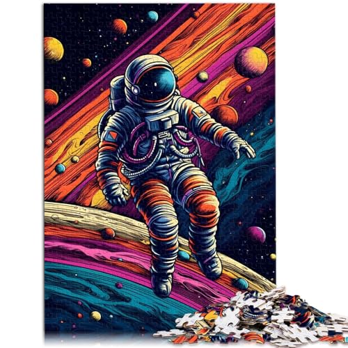 Puzzle für Erwachsene 1000 Teile Astronaut buntes Spielzeug Lernspiele Stressabbau 50x75cm Einzigartige Wohnkultur und Geschenke Puzzle für Erwachsene 1000 Teile Astronaut buntes Spielzeug Lernspiele Stressabbau 50x75cm Einzigartige Wohnkultur und Geschenke von DLBHSG