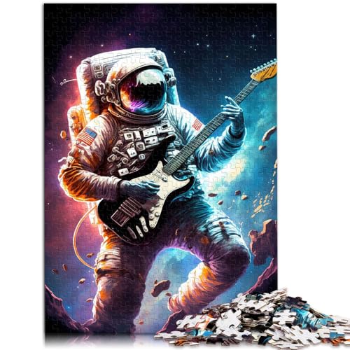 Puzzle für Erwachsene 1000 Teile Astronaut spielt Gitarre schwieriges Puzzle 26 x 38 cm anspruchsvolles Spiel und Familienspiel für Teenager ab 14 Jahren Puzzle für Erwachsene 1000 Teile Astronaut spielt Gitarre schwieriges Puzzle 26 x 38 cm anspruchsvolles Spiel und Familienspiel für Teenager ab 14 Jahren von DLBHSG