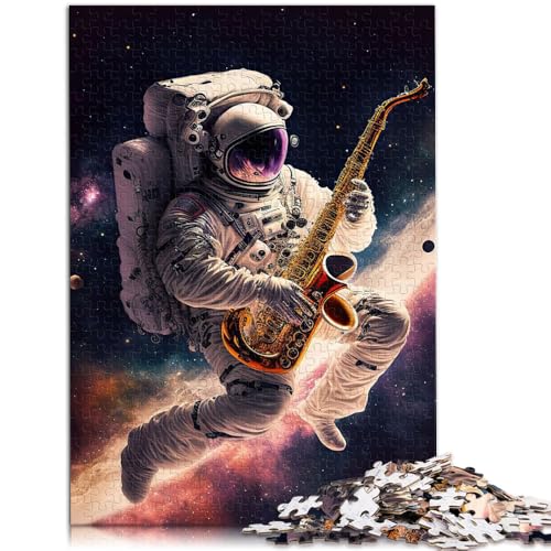 Puzzle für Erwachsene 1000 Teile Astronauten-Saxophon Spaß für die ganze Familie 50 x 75 cm einzigartige Heimdekoration und Geschenke für Teenager ab 14 Jahren Puzzle für Erwachsene 1000 Teile Astronauten-Saxophon Spaß für die ganze Familie 50 x 75 cm einzigartige Heimdekoration und Geschenke für Teenager ab 14 Jahren von DLBHSG