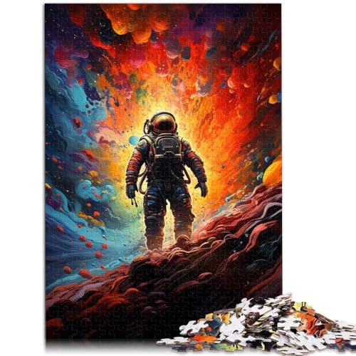 Puzzle für Erwachsene 1000 Teile Astronauten Spielzeug Lernspiele Stressabbau 50 x 75 cm Stressabbau schwierige Herausforderung von DLBHSG