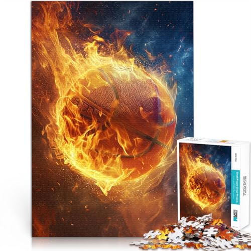Puzzle für Erwachsene 1000 Teile Basketball-Sport-Familienspiel für und 26 x 38 cm Stressabbau schwierige Herausforderung für Kinder ab 14 Jahren Puzzle für Erwachsene 1000 Teile Basketball-Sport-Familienspiel für und 26 x 38 cm Stressabbau schwierige Herausforderung für Kinder ab 14 Jahren von DLBHSG