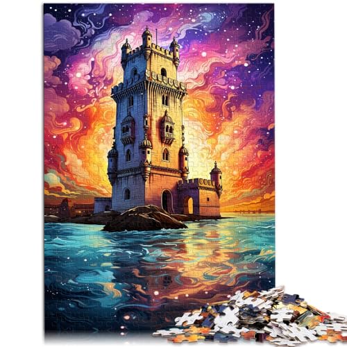 Puzzle für Erwachsene 1000 Teile Belem-Turm Lernspiele Heimdekorationspuzzle 50x75cm Geschenke für Freunde und Familie Puzzle für Erwachsene 1000 Teile Belem-Turm Lernspiele Heimdekorationspuzzle 50x75cm Geschenke für Freunde und Familie von DLBHSG