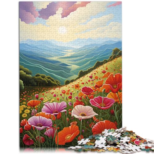 Puzzle für Erwachsene 1000 Teile Berge Wildblumen bei Sonnenuntergang Denkspiel 50 x 75 cm einzigartige Geburtstags- und Geschenkideen für Kinder ab 14 Jahren Puzzle für Erwachsene 1000 Teile Berge Wildblumen bei Sonnenuntergang Denkspiel 50 x 75 cm einzigartige Geburtstags- und Geschenkideen für Kinder ab 14 Jahren von DLBHSG