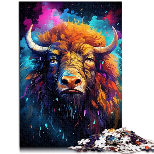 Puzzle für Erwachsene 1000 Teile Bison s Lernspiele Heimdekorationspuzzle 50x75cm Geeignet für die Schreibtischdekoration von DLBHSG