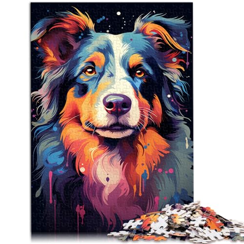 Puzzle für Erwachsene 1000 Teile Border Collie Das Puzzle 26x38cm ganze Familie für Teenager ab 14 Jahren Puzzle für Erwachsene 1000 Teile Border Collie Das Puzzle 26x38cm ganze Familie für Teenager ab 14 Jahren von DLBHSG