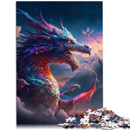 Puzzle für Erwachsene 1000 Teile Brave Dragon Lernpuzzle 50x75cm Lernspiel für Geburtstag Weihnachten Puzzle für Erwachsene 1000 Teile Brave Dragon Lernpuzzle 50x75cm Lernspiel für Geburtstag Weihnachten von DLBHSG