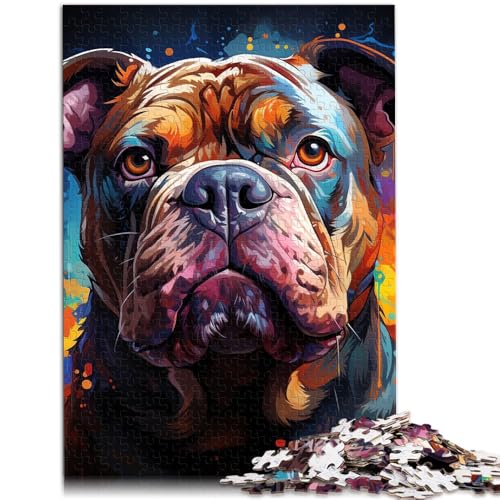 Puzzle für Erwachsene 1000 Teile Bulldoggen-Quizspiel 50 x 75 cm anspruchsvoll Aber unterhaltsam und humorvoll für Teenager ab 14 Jahren Puzzle für Erwachsene 1000 Teile Bulldoggen-Quizspiel 50 x 75 cm anspruchsvoll Aber unterhaltsam und humorvoll für Teenager ab 14 Jahren von DLBHSG