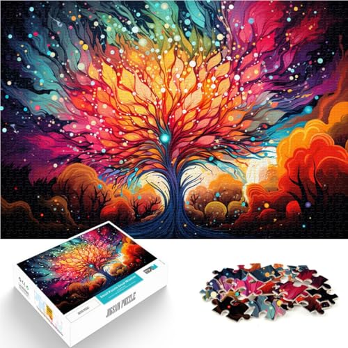 Puzzle für Erwachsene 1000 Teile Bunte Blumen Lernpuzzle 50 x 75 cm Stressabbau schwierige Herausforderung von DLBHSG