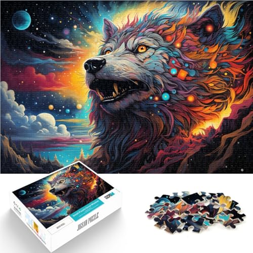Puzzle für Erwachsene 1000 Teile Bunte Himmelstiere Denkspiel 50 x 75 cm geeignet als Schreibtischdekoration für Teenager ab 14 Jahren von DLBHSG
