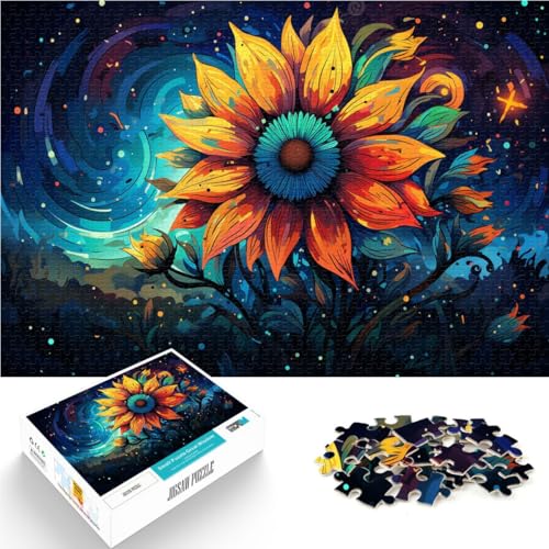 Puzzle für Erwachsene 1000 Teile Bunte Sonnenblumen Familienspiel für und 26 x 38 cm Lernspiel für Geburtstag Weihnachten für Teenager ab 14 Jahren Puzzle für Erwachsene 1000 Teile Bunte Sonnenblumen Familienspiel für und 26 x 38 cm Lernspiel für Geburtstag Weihnachten für Teenager ab 14 Jahren von DLBHSG