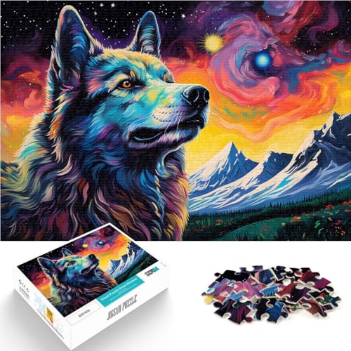 Puzzle für Erwachsene 1000 Teile Bunter Hund Familienunterhaltungsspielzeug 50x75cm ganze Familie Puzzle für Erwachsene 1000 Teile Bunter Hund Familienunterhaltungsspielzeug 50x75cm ganze Familie von DLBHSG