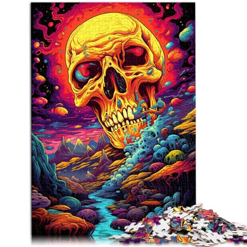 Puzzle für Erwachsene 1000 Teile Buntes Fantasy-Kunst-Spielzeug Lernspiele Stressabbau 26x38cm Lernspiel für Geburtstag Weihnachten von DLBHSG