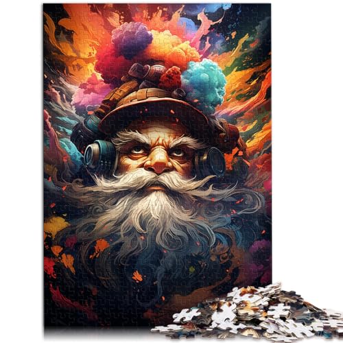 Puzzle für Erwachsene 1000 Teile Buntes Fantasy-Zwergelfen-Herausforderndes Spiel Puzzles 26x38cm Herausforderndes Spiel und Familienspiel von DLBHSG