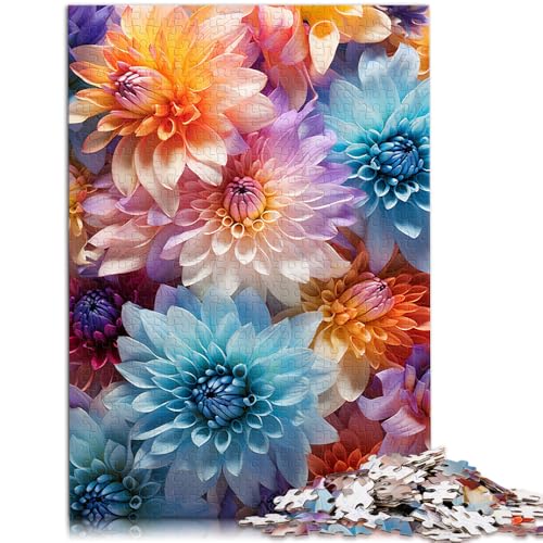 Puzzle für Erwachsene 1000 Teile Chrysanthemen Stressabbau 50 x 75 cm Geschenke für Freunde und Familie geeignet für Teenager ab 14 Jahren von DLBHSG