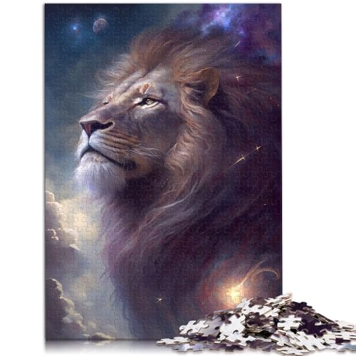 Puzzle für Erwachsene 1000 Teile Cosmic Lion Familienunterhaltungsspielzeug 50x75cm Lernspiel für Geburtstag Weihnachten Puzzle für Erwachsene 1000 Teile Cosmic Lion Familienunterhaltungsspielzeug 50x75cm Lernspiel für Geburtstag Weihnachten von DLBHSG