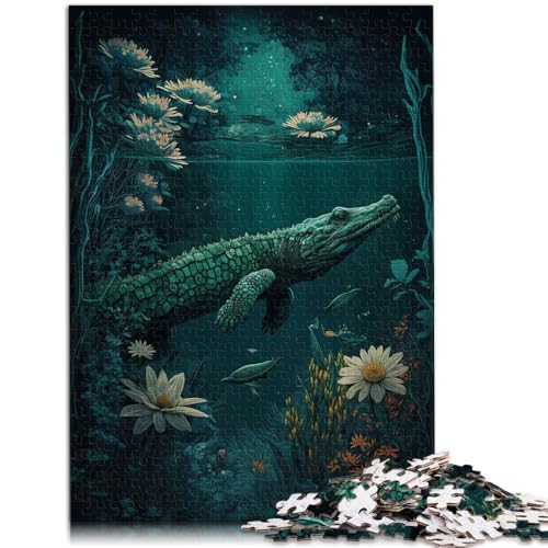 Puzzle für Erwachsene 1000 Teile Crocodile Wonder Toys Lernspiele Stressabbau 50 x 75 cm Lernspiel für Geburtstag Weihnachten Puzzle für Erwachsene 1000 Teile Crocodile Wonder Toys Lernspiele Stressabbau 50 x 75 cm Lernspiel für Geburtstag Weihnachten von DLBHSG